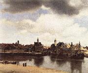 VERMEER VAN DELFT, Jan View of Delft sr oil painting on canvas